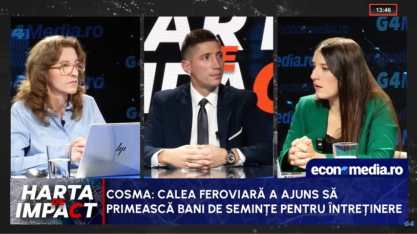 Secretarul de stat la Transporturi: Calea ferată din România primește doar bani de semințe pentru întreținere