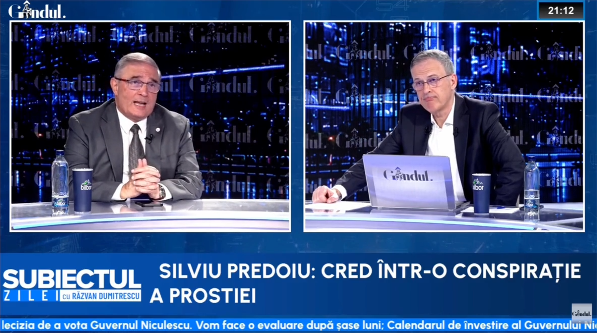 Silviu Predoiu: Liderii occidentali ar putea folosi amenințarea Rusiei pentru a limita libertățile cetățenilor