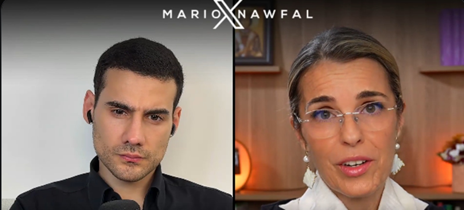 Cristela Georgescu acuză o „tiranie” în România în cadrul unui interviu cu Mario Nawfal