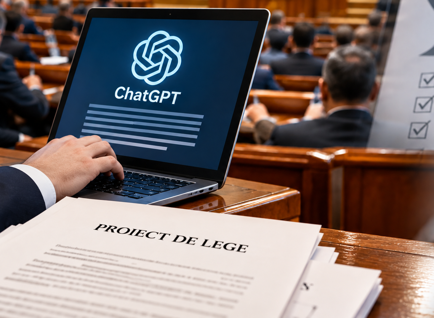 Deputatul Brian Cristian avertizează că inteligența artificială este folosită pentru redactarea legilor în Parlament