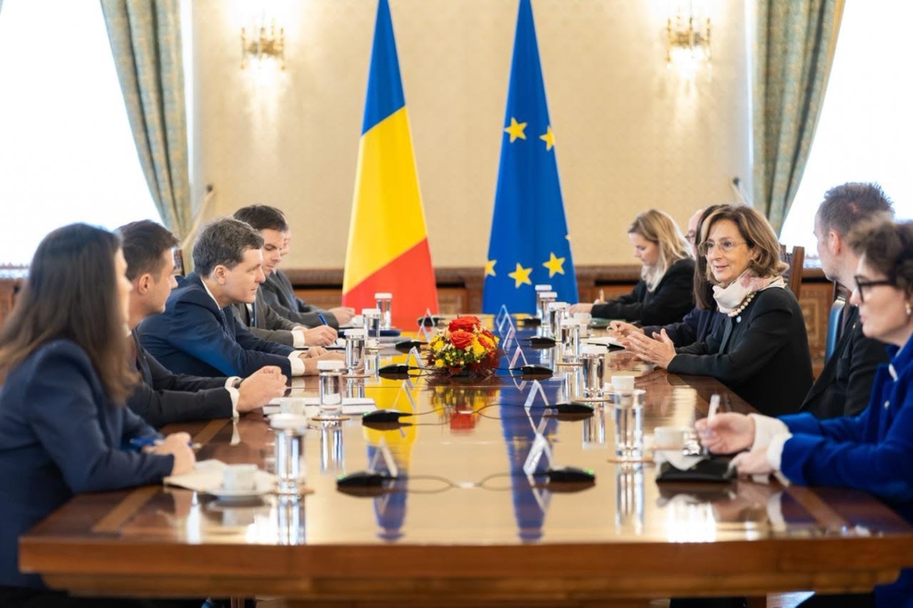 Nicușor Dan a discutat cu delegația Comisiei de la Veneția despre statul de drept și echilibrul instituțional