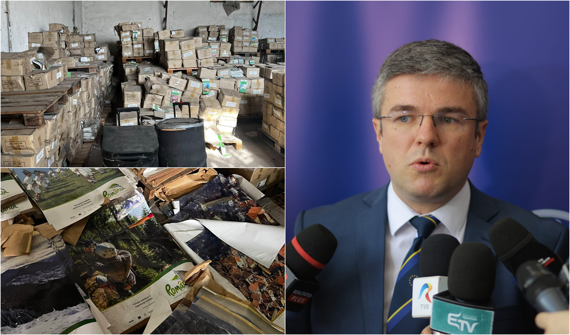 Ministrul Irineu Darău sesizează DNA pentru o pagubă de peste 1,4 milioane de lei cu albume turistice