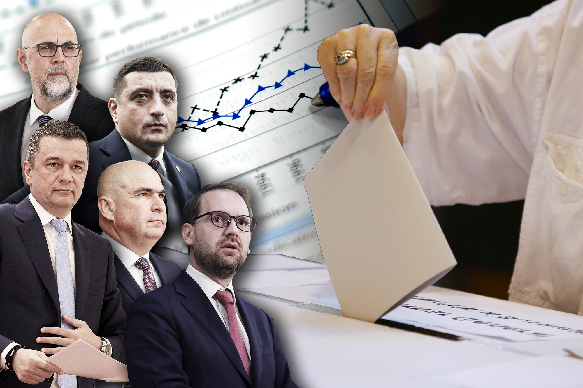 Sondaj INSCOP: Partidul AUR menține prima poziție în preferințele electorale, în timp ce PNL a scăzut