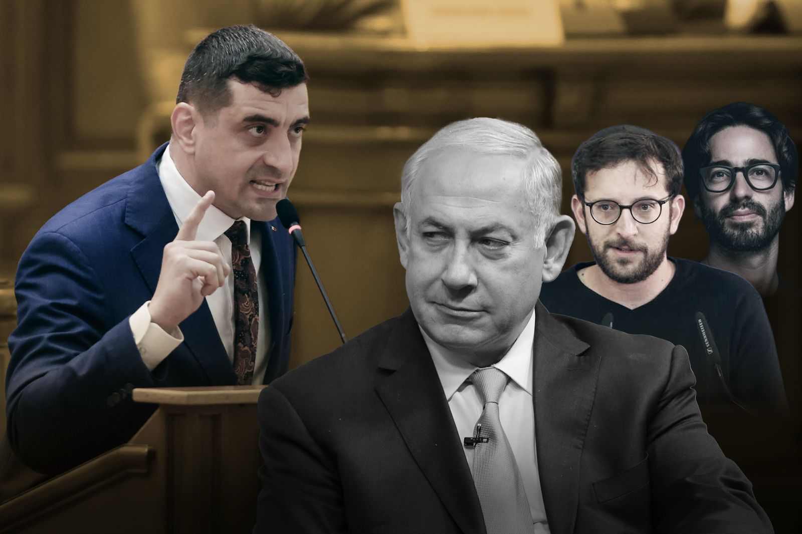 Mesaje interceptate: Cum a gestionat George Simion relația cu consultanții apropiați lui Netanyahu