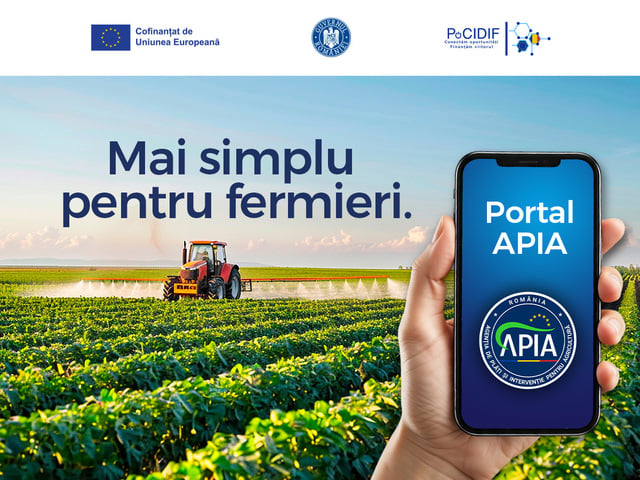 APIA lansează un portal unic pentru fermieri. Proiectul de digitalizare va costa peste 93 de milioane de lei