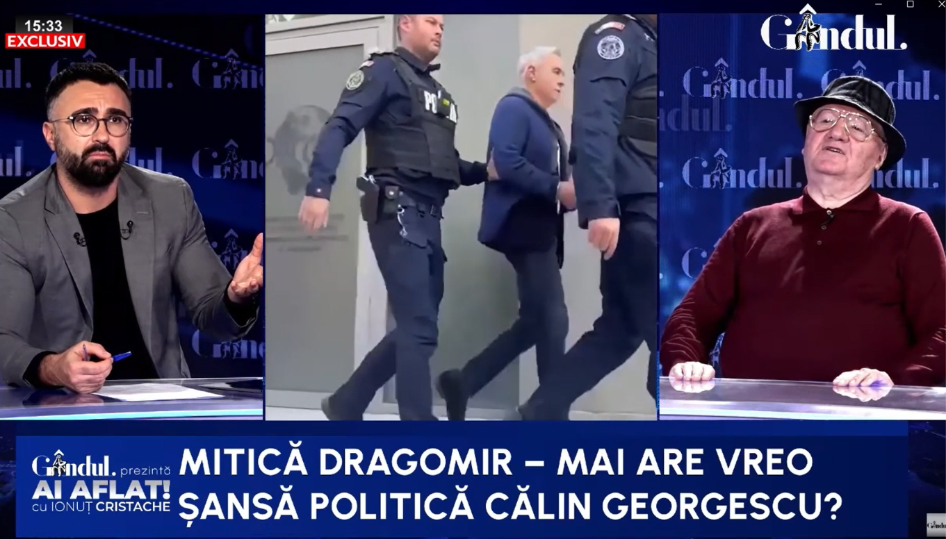 Dumitru Dragomir: Dacă Călin Georgescu rămâne arestat o lună, va deveni președinte