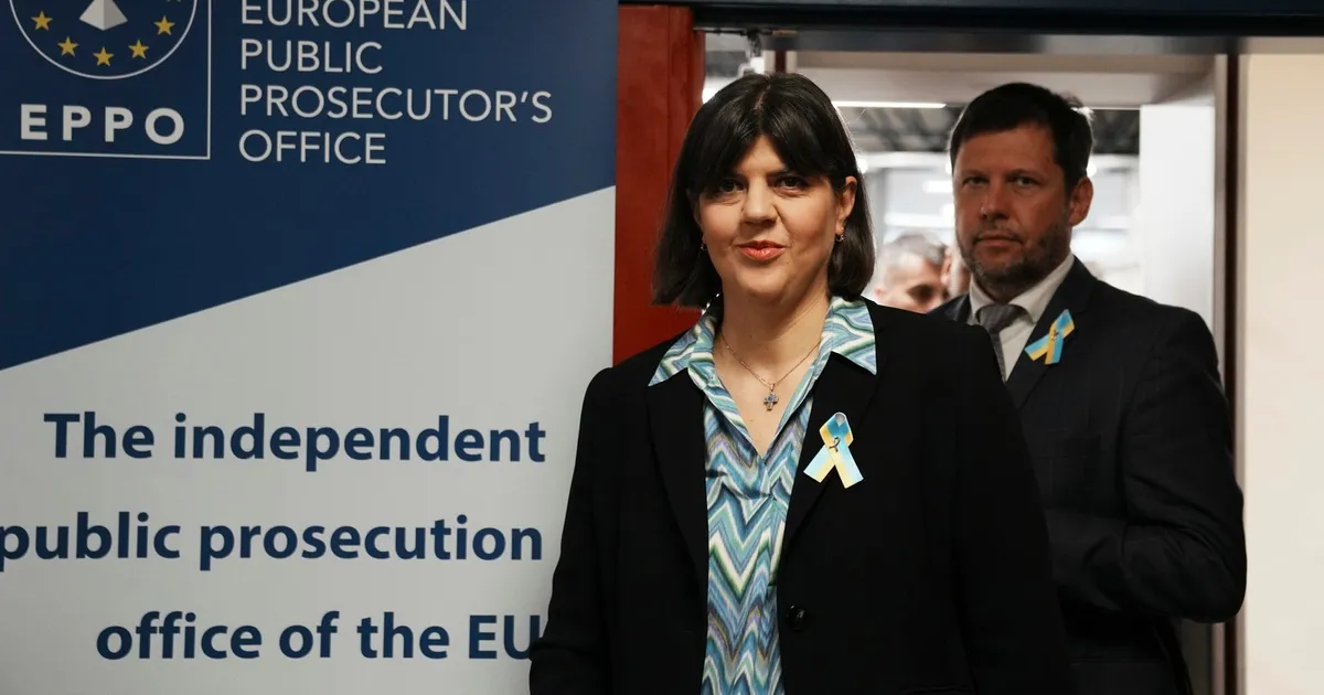 Laura Codruța Kovesi își încheie mandatul de șef la Parchetul European