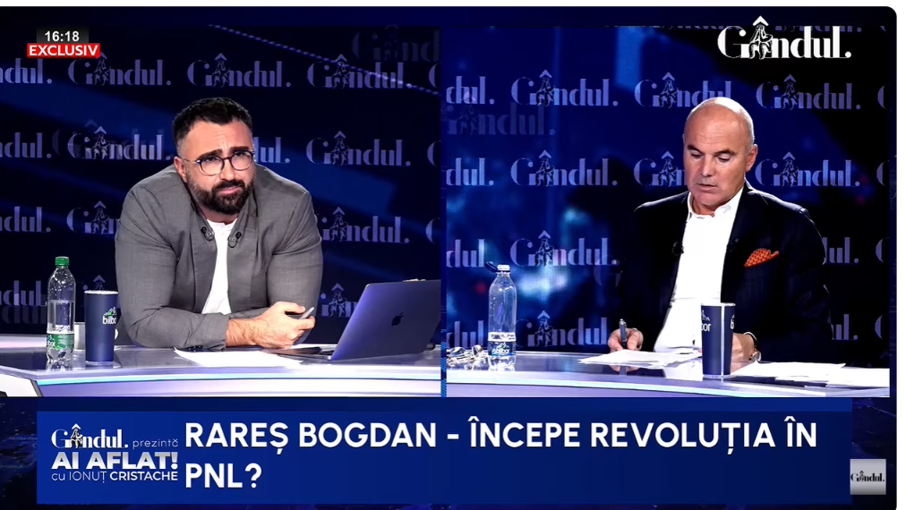 Rareș Bogdan despre criza din PNL: Nu mai vreau să apăr pe nimeni în afară de mine