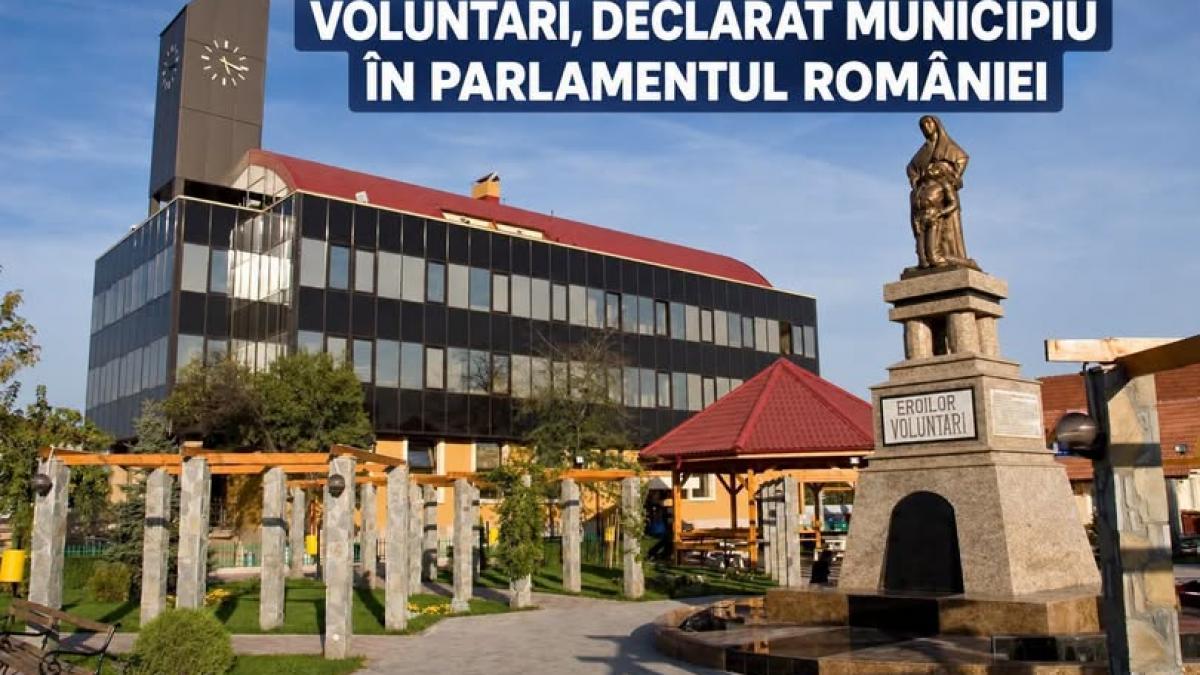 Voluntari devine municipiu: Senatul a aprobat proiectul legislativ pentru schimbarea statutului orașului