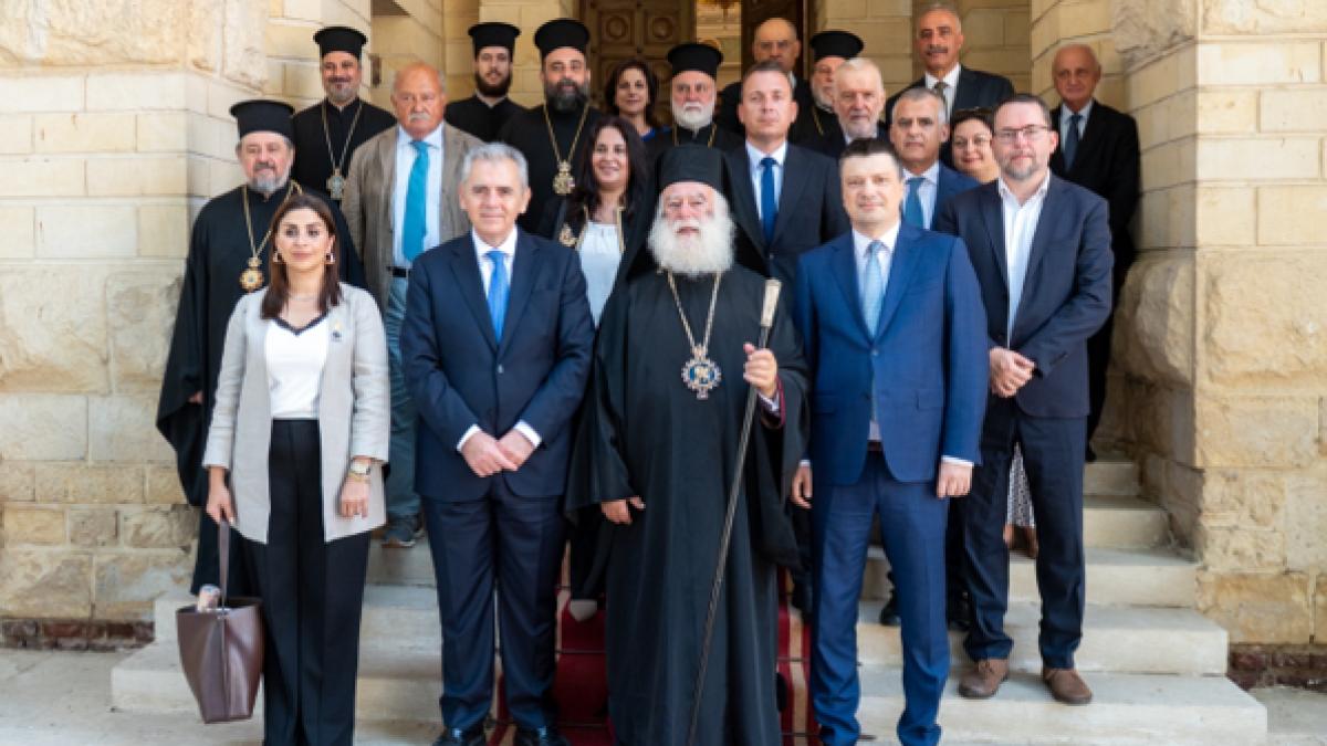Ionuț Vulpescu, întâlniri diplomatice la Cairo cu liderii religioși ai Egiptului