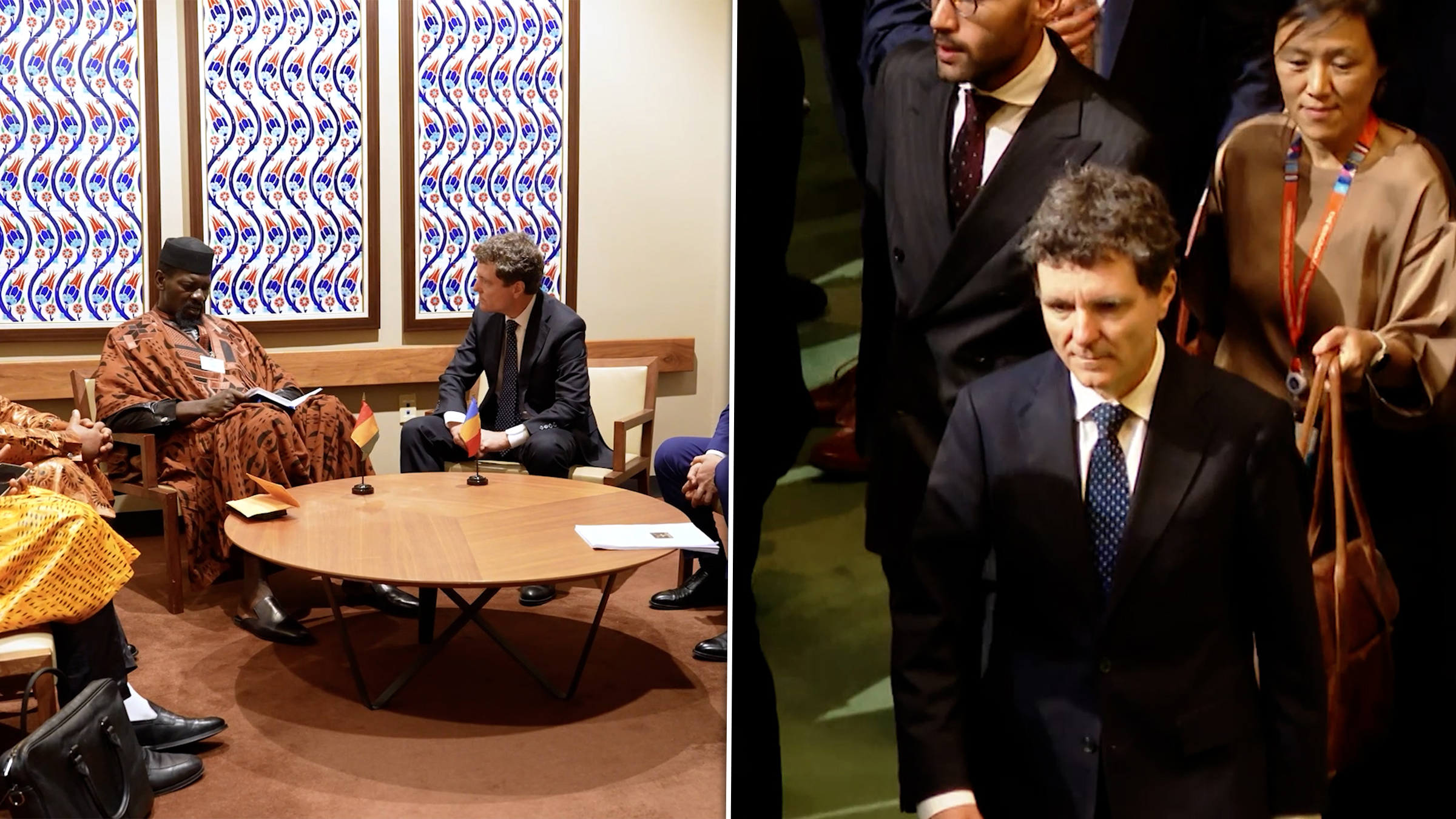 Nicușor Dan participă la deschiderea sesiunii Adunării Generale a ONU de la New York