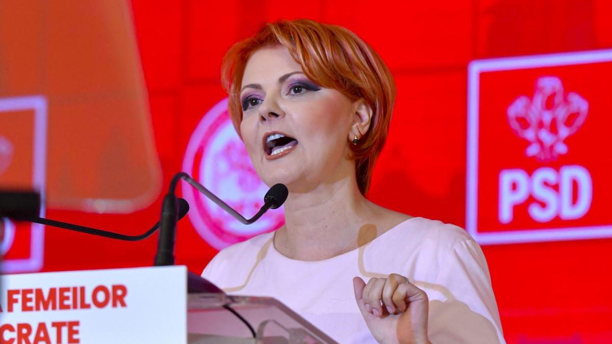 Lia Olguța Vasilescu a lansat critici dure la adresa lui Siegfried Mureșan, premierul desemnat