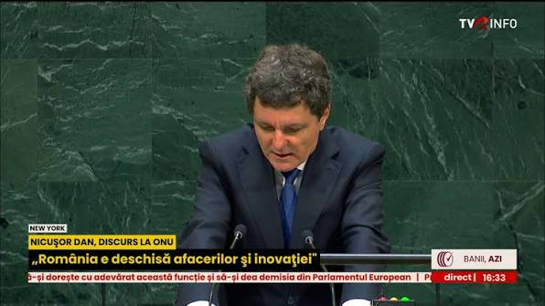 Nicușor Dan va susține un discurs la Adunarea Generală a ONU din New York