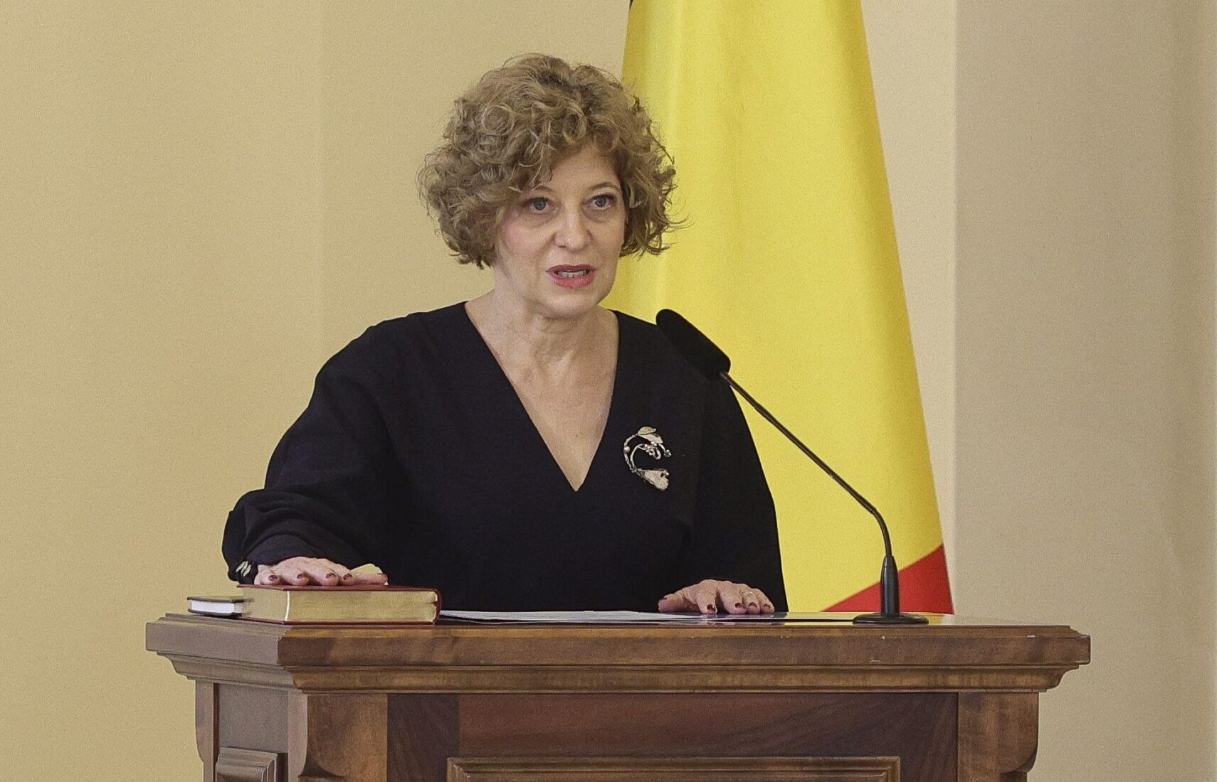 Oana Gheorghiu se opune proiectului care impune sărutul drapelului sub sancțiuni pecuniare