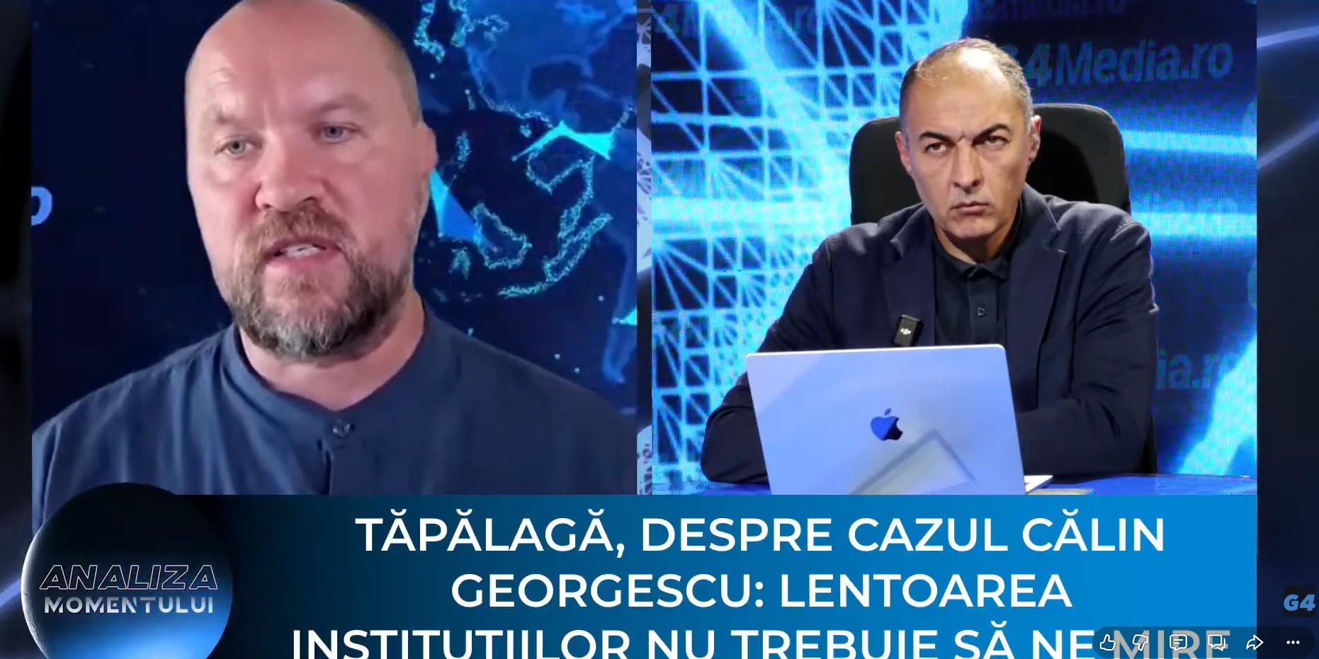 Dan Tăpălagă: Acțiunile justiției îl victimizează pe Călin Georgescu și îi consolidează imaginea de erou