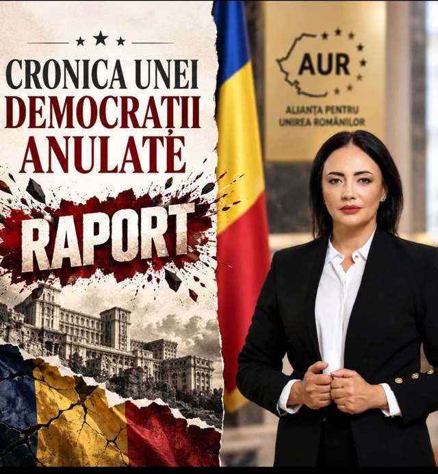Deputata AUR Laura Gherasim anunță finalizarea unui raport despre anularea alegerilor prezidențiale din 2024
