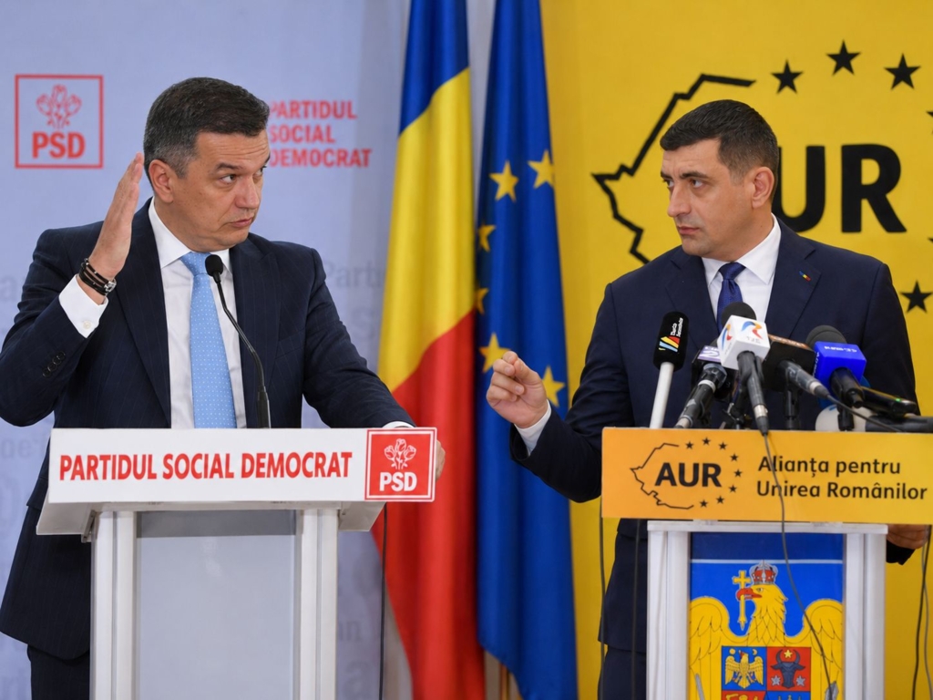 Mesaj dur al AUR către PSD: Negocierile pentru un nou Guvern trebuie făcute cu conducerea, nu cu parlamentarii