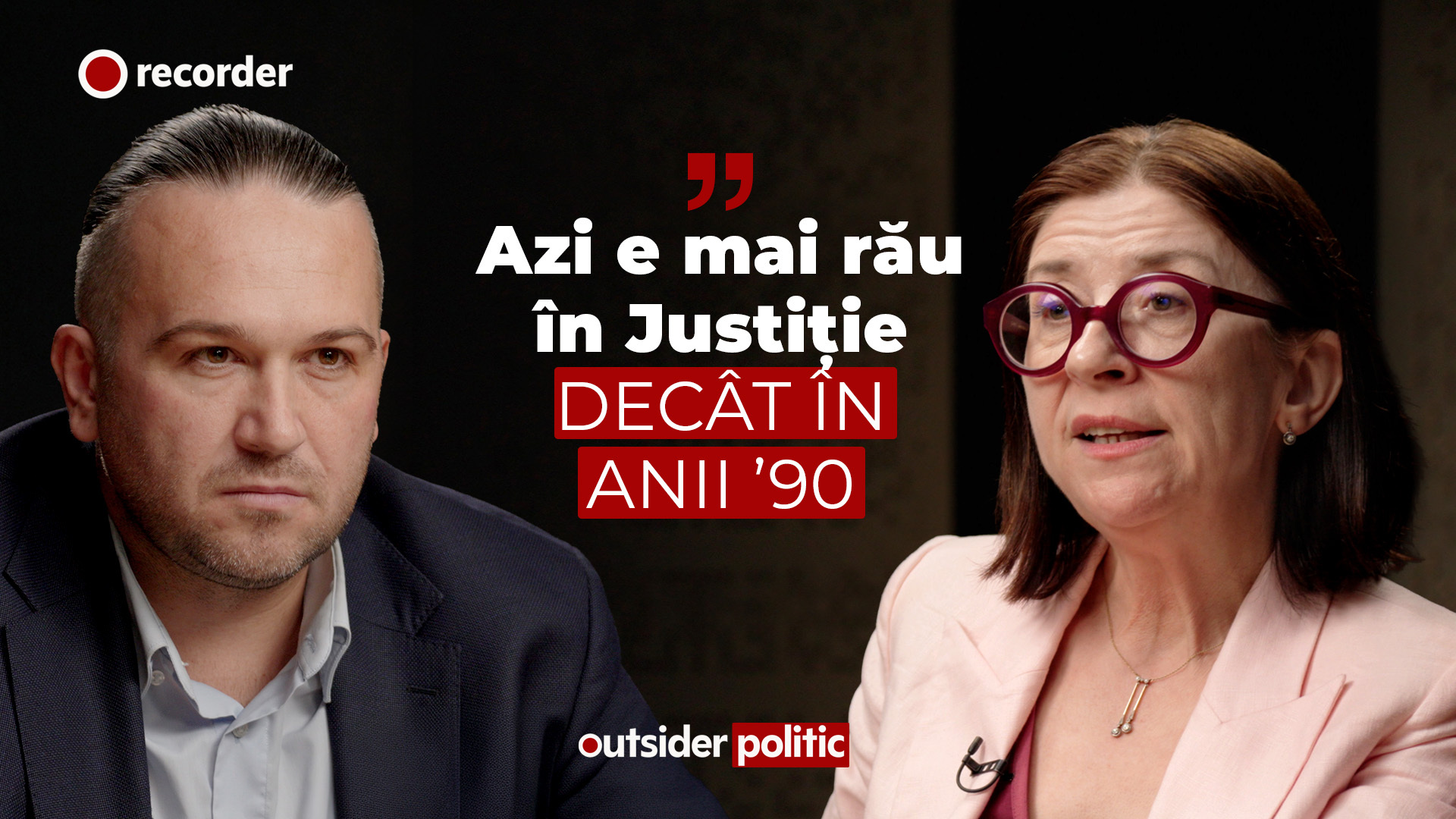 Andrea Chiș: „Azi e mai rău în Justiție decât în anii ’90”. Critici dure la adresa sistemului judiciar