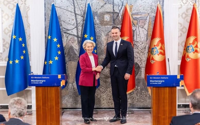 Muntenegru poate deveni al 28-lea stat membru UE până în 2028, conform Ursula von der Leyen