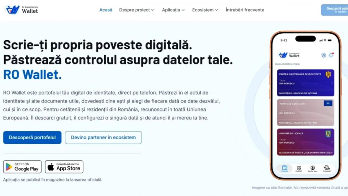 Ministerul Afacerilor Interne lansează RO Wallet: Actele românilor vor fi complet digitale din 2027