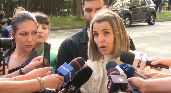 Cristela Georgescu, după a doua zi de audieri la DIICOT: „Am fost torturată văzând fotografiile copiilor pe ecrane străine”