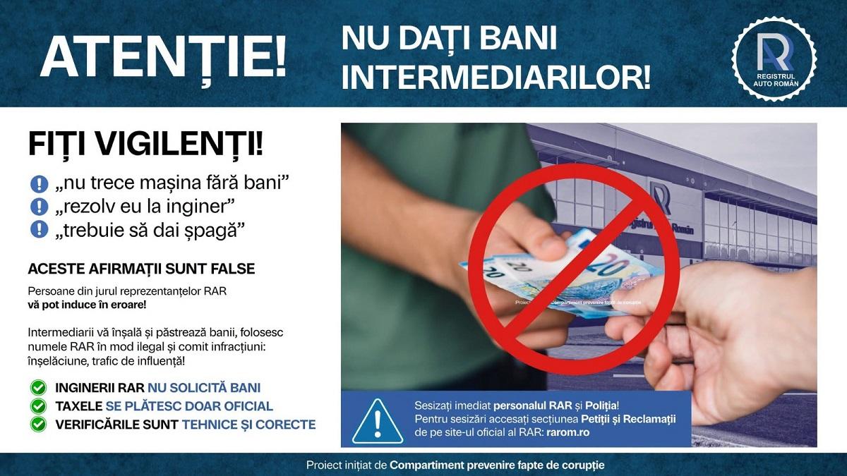 RAR și DGA lansează o ofensivă împotriva corupției la inspecțiile tehnice periodice